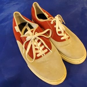HUF Men's size 13 Grey and Red Shoes